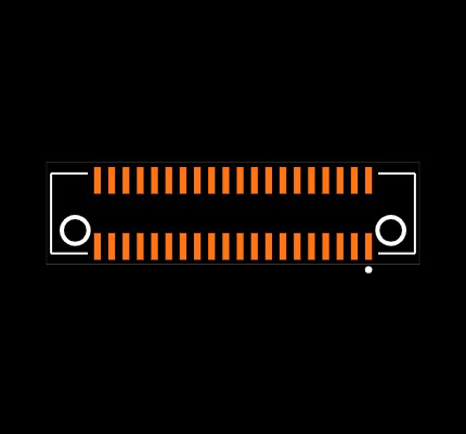 LSEM-120-04.0-F-DV-A-N-TR Footprint