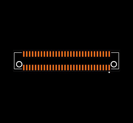 LSEM-130-06.0-F-DV-A-N-K-TR Footprint
