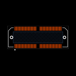 LSH-030-01-H-D-A-K Footprint