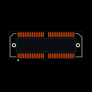 LSH-030-01-H-D-A-K-TR Footprint