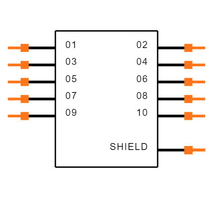 LSHM-105-01-F-DH-A-S-K-TR Symbol