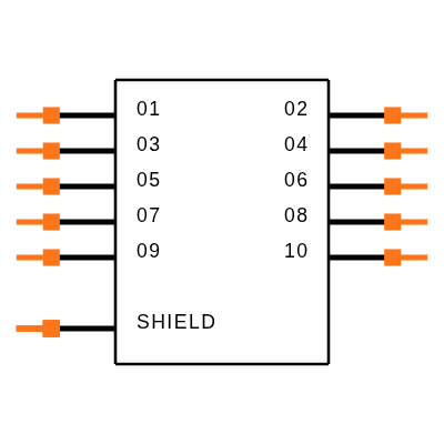 LSHM-105-01-L-RH-A-S-TR Symbol