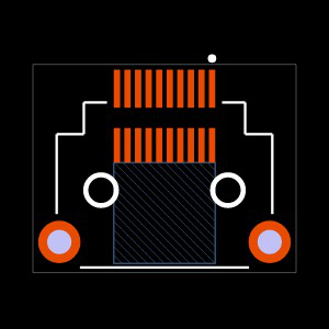 LSHM-110-01-H-DH-A-S-K-TR Footprint