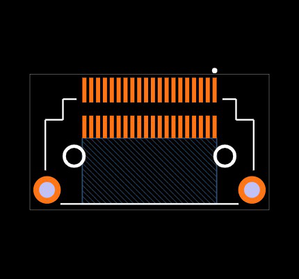 LSHM-120-L1-F-DH-A-S-K-TR Footprint