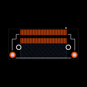 LSHM-130-01-S-DH-A-S-K-TR Footprint