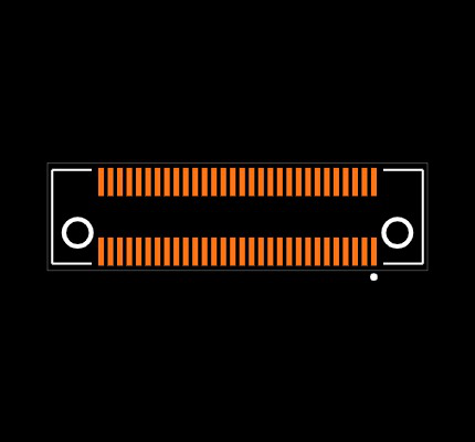 LSHM-130-03.0-S-DV-A-N-K-TR Footprint