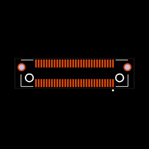 LSHM-130-04.0-F-DV-A-S-K-TR Footprint