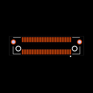 LSHM-130-04.0-L-DV-A-S-K-TR Footprint