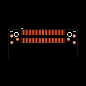 LSHM-130-L1-L-RH-A-S-K-TR Footprint