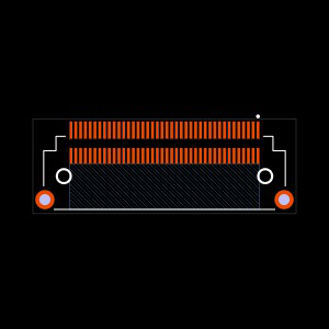 LSHM-140-01-L-DH-A-S-K-TR Footprint