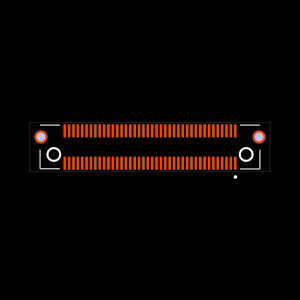 LSHM-140-02.5-S-DV-A-S-K-TR Footprint