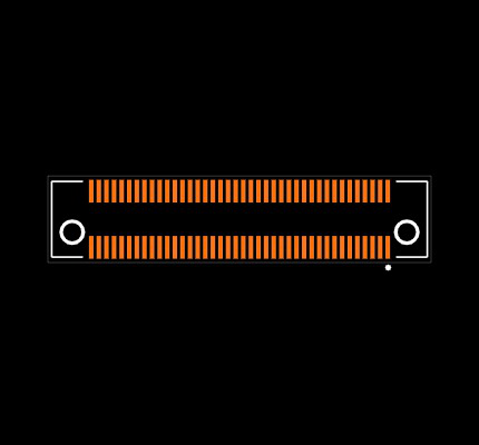 LSHM-140-02.5-F-DV-A-N-K-TR Footprint