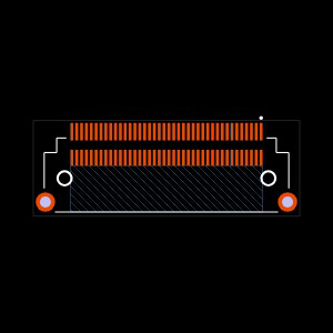 LSHM-140-L1-L-DH-A-S-K-TR Footprint
