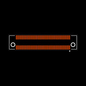 LSHM-140-L2.5-L-DV-A-N-K-TR Footprint