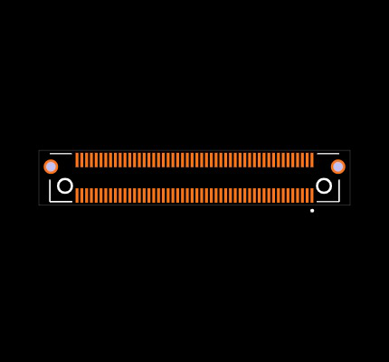 LSHM-150-04.0-L-DV-A-S-TR Footprint