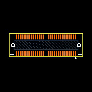 LTH-030-01-H-D-A Footprint