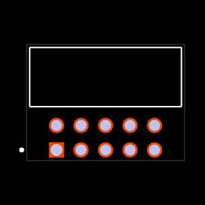 LTMM-105-02-L-D-RA Footprint