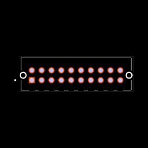 LTMM-110-02-L-D-LC Footprint