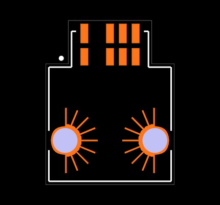 MEC1-105-02-F-D-RA1-SL-TR Footprint