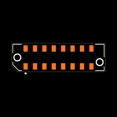 MEC2-08-01-L-DV-NP-FR Footprint