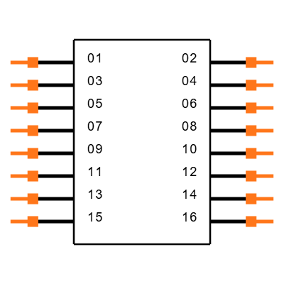 MEC2-08-01-L-DV-NP-FR Symbol