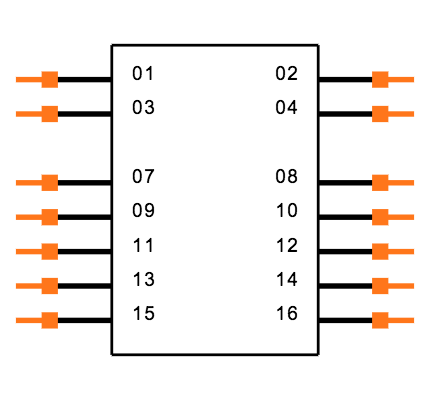 MEC2-08-01-L-DV Symbol