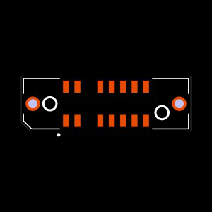 MECF-08-01-L-DV-WT Footprint