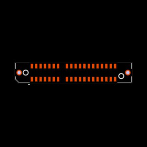 MECF-20-01-L-DV-WT-K-TR Footprint
