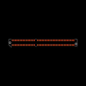 MECF-40-01-L-DV Footprint