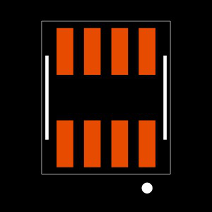 MLE-104-01-G-DV-TR Footprint