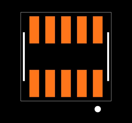 MLE-105-01-G-DV-K Footprint