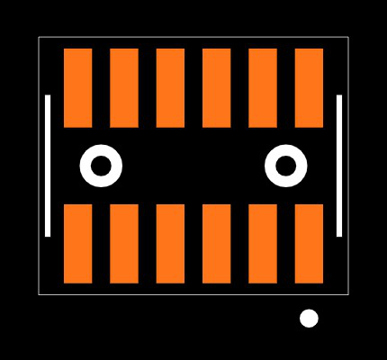MLE-106-01-G-DV-A Footprint