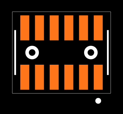 MLE-106-01-G-DV-A-TR Footprint