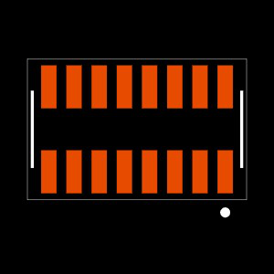 MLE-108-01-G-DV Footprint