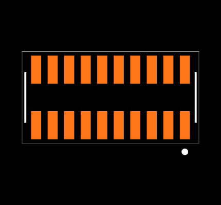 MLE-110-01-G-DV Footprint