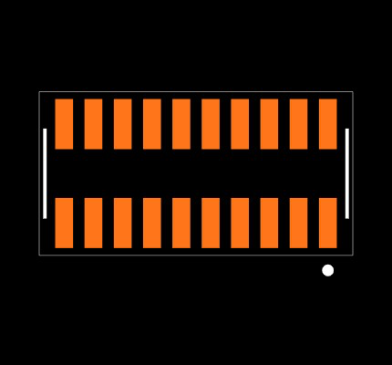 MLE-110-01-G-DV-P Footprint