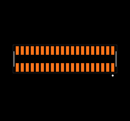 MLE-120-01-G-DV Footprint
