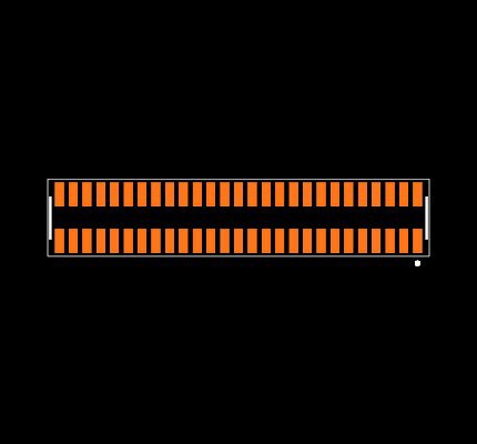 MLE-127-01-G-DV Footprint