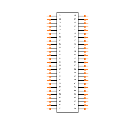 MLE-127-01-G-DV Symbol