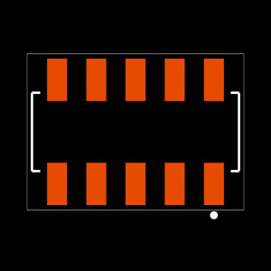MMS-105-02-LM-DV-K Footprint