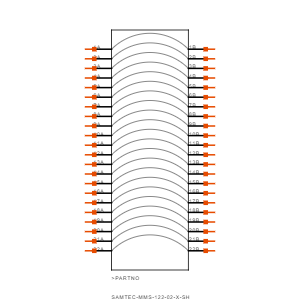 MMS-122-02-L-SH Symbol