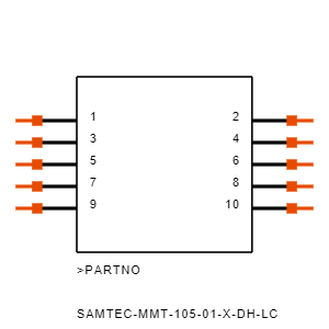 MMT-105-01-T-DH-LC Symbol