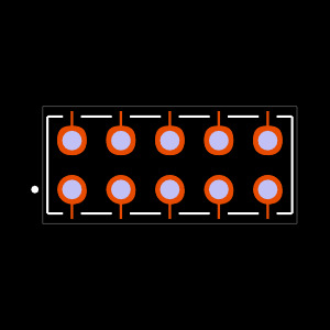 MTLW-105-05-G-D-140 Footprint