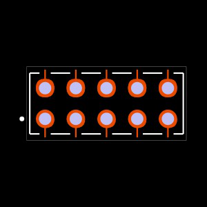 MTLW-105-05-L-D-200 Footprint