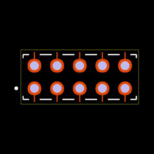 MTLW-105-06-G-D-160 Footprint
