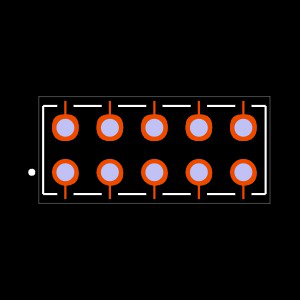 MTLW-105-07-F-D-200 Footprint