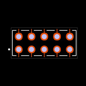 MTLW-105-07-F-D-230 Footprint