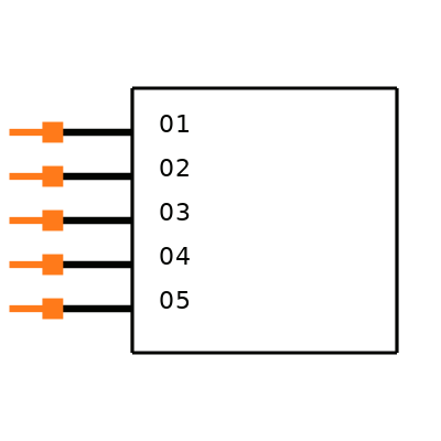 MTLW-105-07-G-S-160 Symbol