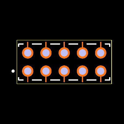 MTLW-105-07-T-D-255 Footprint