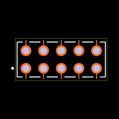 MTLW-105-08-G-D-235 Footprint